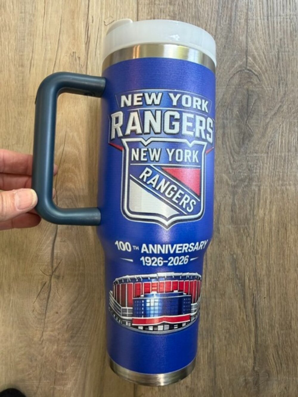 NEW New York Rangers 100th Anniversary 1926-2026 Tumbler